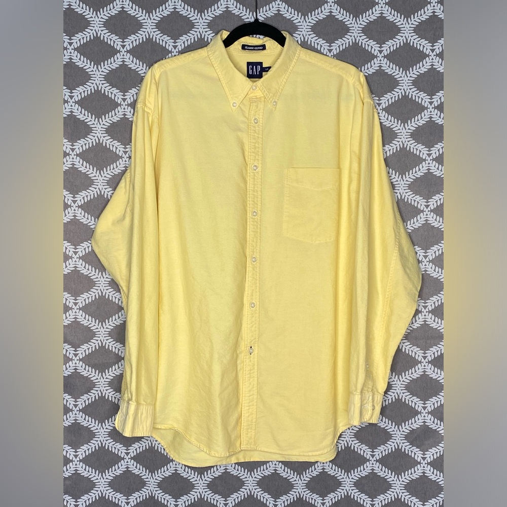 Vintage Y2K gap Oxford button up